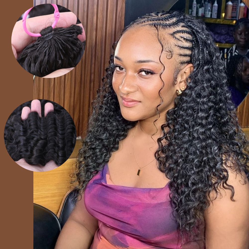 Hair Bundles - Capelli Umani per Crochet per Donne