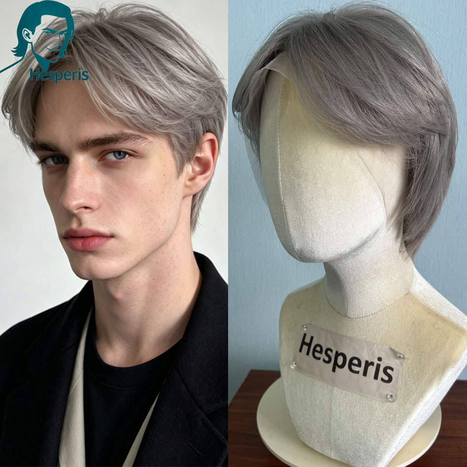Parrucca Bob Corta da Uomo Hes - Pre Parted 13X4 Lace Front Bob Wig recensione e prezzo