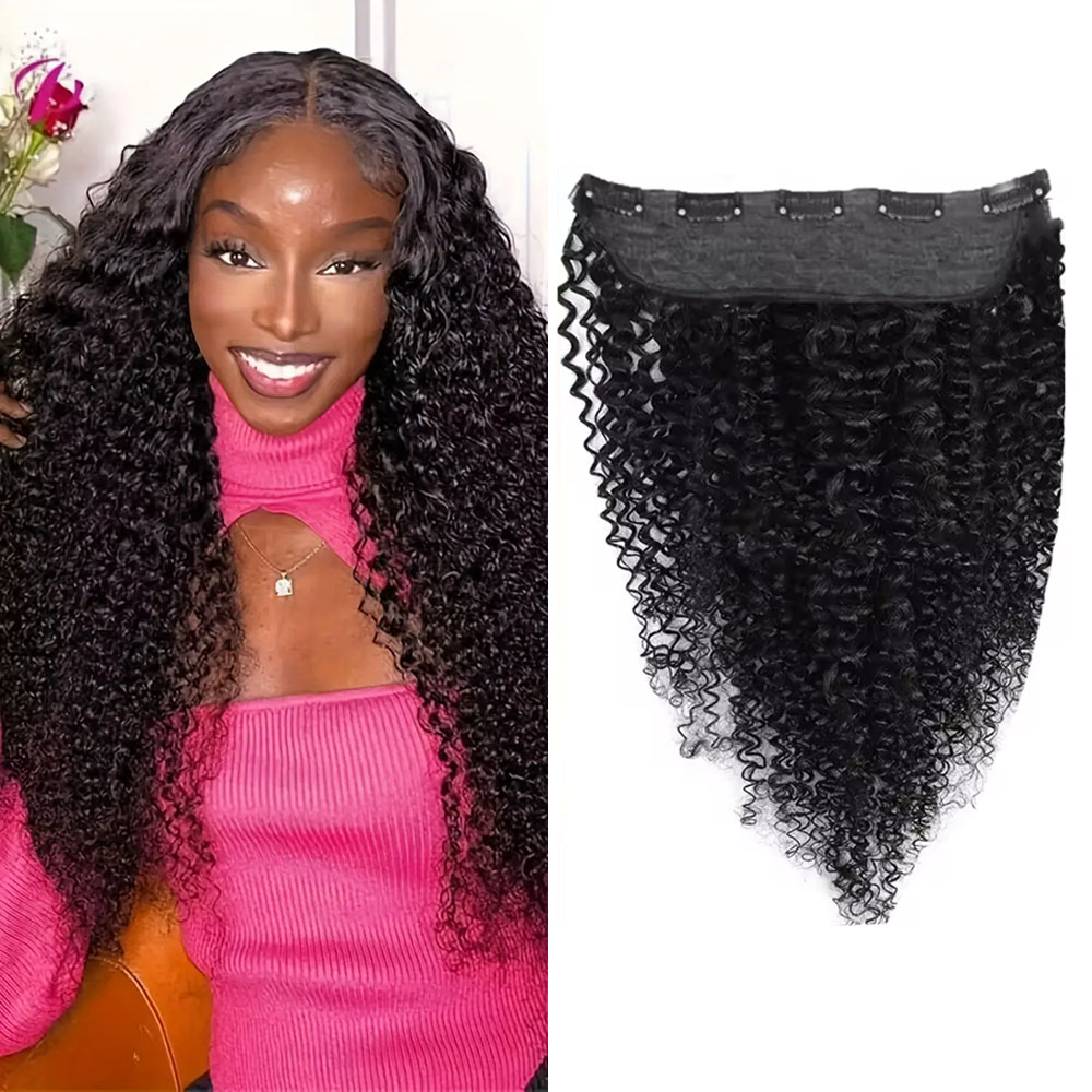 1 pz clip in un unico pezzo es - Seamless Clip In Hair Extensions Human Hair recensione e prezzo